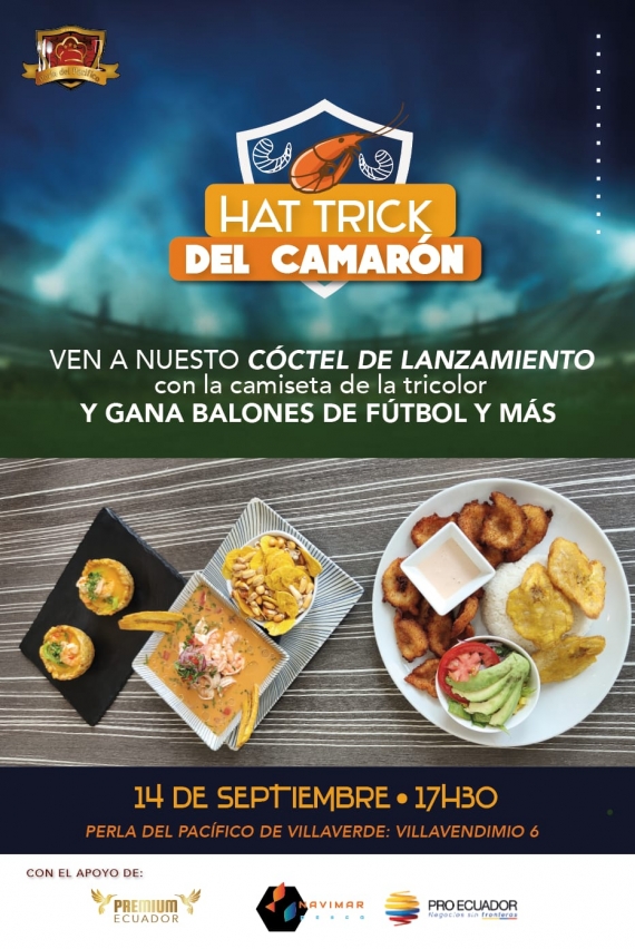 Hat Trick del Camarón: Cóctel de lanzamiento